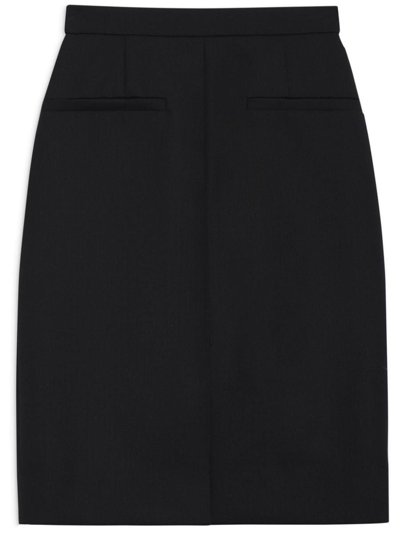 Shop Anine Bing Vena Skirt Clothing In Black