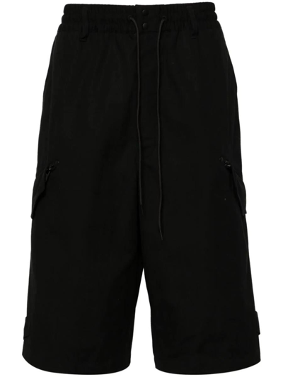 Shop Y-3 Workwear Bermuda Shorts Clothing In Black