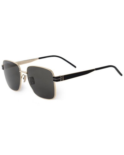 Shop Saint Laurent Unisex Sl55 57mm Sunglasses