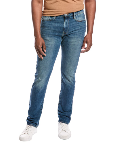 Shop Frame Denim L'homme Stillson Athletic Jean In Blue