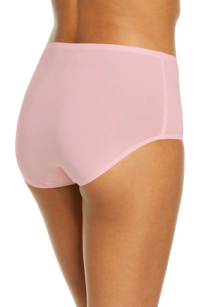 Shop Chantelle Lingerie Soft Stretch High Waist Briefs In Waterlily Pink-5k