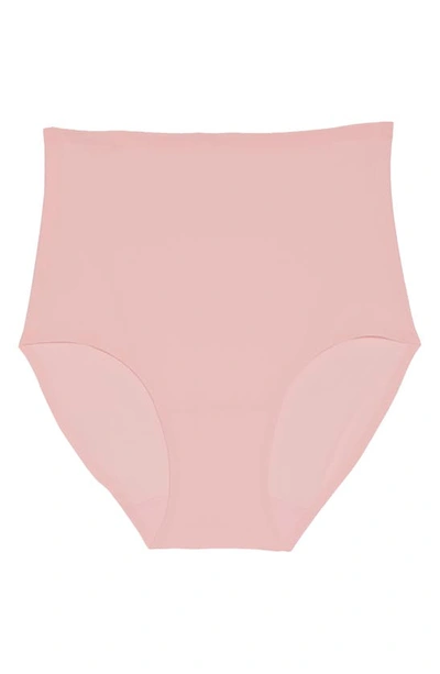 Shop Chantelle Lingerie Soft Stretch High Waist Briefs In Waterlily Pink-5k