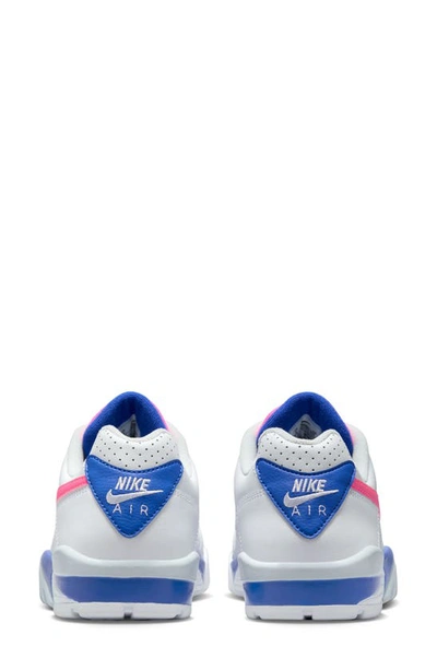 Shop Nike Air Cross Trainer 3 Low Sneaker In White/ Hyper Pink/ Racer Blue