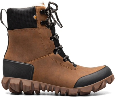 Shop Bogs Arcata Urban Leather Trail Boots In Brown