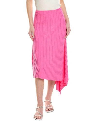 Shop Stateside Rib Maxi Skirt In Pink