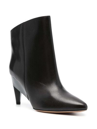 Isabel Marant Dylvee Wedge Pointed Toe Bootie In Black