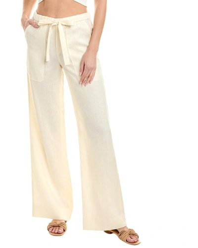 Shop A.l.c A. L.c. Nalia Relaxed Linen Pant In White
