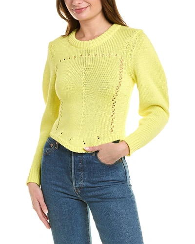 Shop A.l.c A. L.c. Jodie Sweater In Yellow