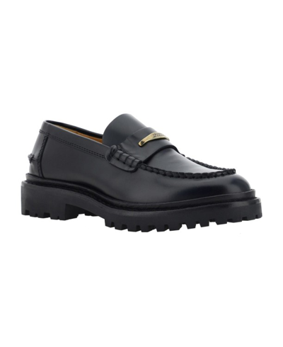 Shop Isabel Marant Frezza Chunky Leather Loafers In Black