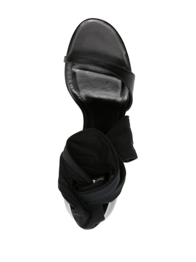 Shop Isabel Marant Askja 105mm Leather Sandals In Black