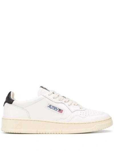 Shop Autry Multicolour Medalist Low-top Sneakers In White