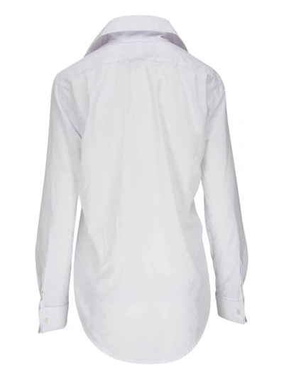 Shop R13 Button-down Long-sleeved Shirt In White