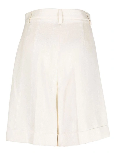 Lorena Antoniazzi High-waisted Shorts In White