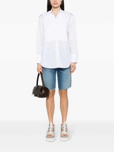 Isabel Marant Woman Shirt White Size 10 Cotton In White
