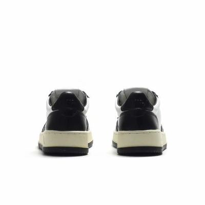 Autry Classic White Sneakers With Leather Detailing In White
