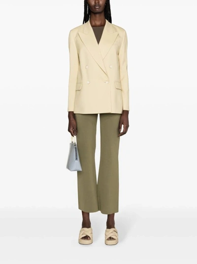 Shop Joseph Jaden Double-breasted Blazer In Neutrals