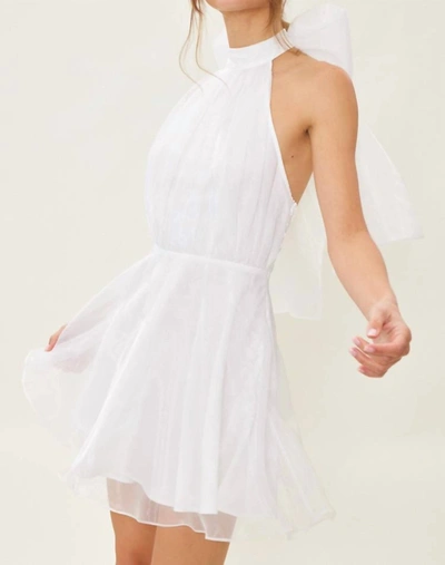 Shop Idem Ditto I'm The Centerpiece Dress In White