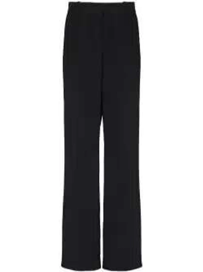Shop Balmain Straight-leg Tailored Trousers In Black