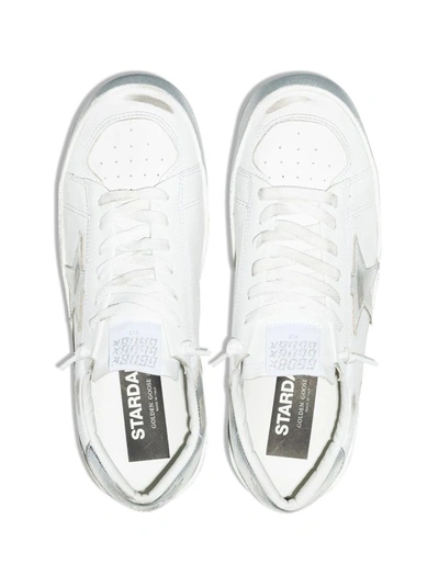 Shop Golden Goose Stardan Low-top Sneakers In White