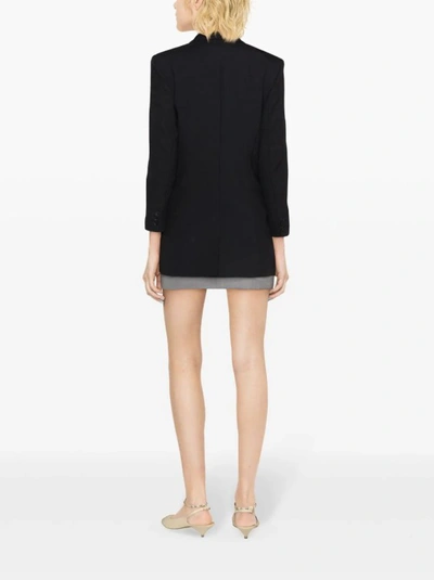 Isabel Marant Fevim Wool Double-breasted Blazer In Black
