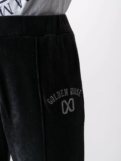 Shop Golden Goose Kelly Wide-leg Trousers In Black