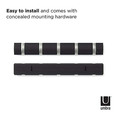 Umbra Flip 5 Wall Mounted Floating Rack