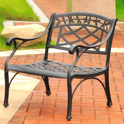 Crosley Furniture Sedona Solid-cast Aluminum Outdoor Club Chair