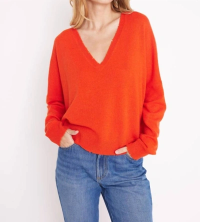 Shop Berenice Aurora Sweater In Orange