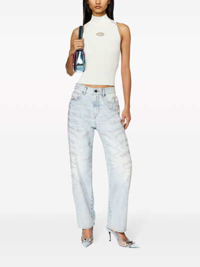 Diesel Knitted Top In White