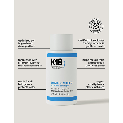K18 Hair Damage Shield Ph Protect Shampoo In White