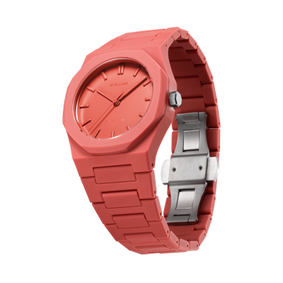 D1 Milano Watch Polycarbon 37 Mm In Red