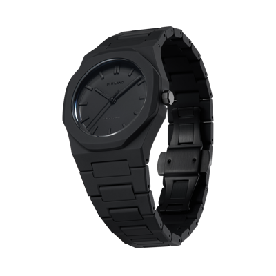 Shop D1 Milano Watch Polycarbon 37 Mm In Black