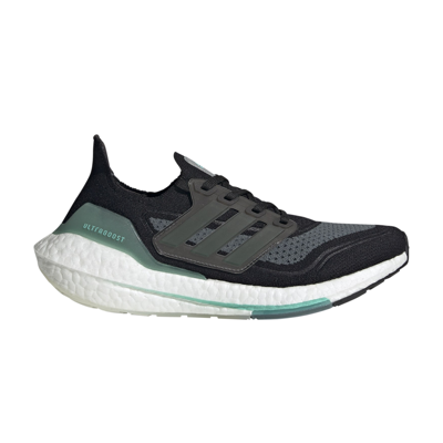 Pre-owned Adidas Originals Wmns Ultraboost 21 'black Acid Mint'