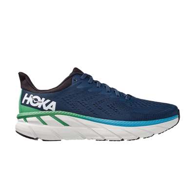 Pre-owned Hoka Clifton 7 'moonlit Ocean' In Blue