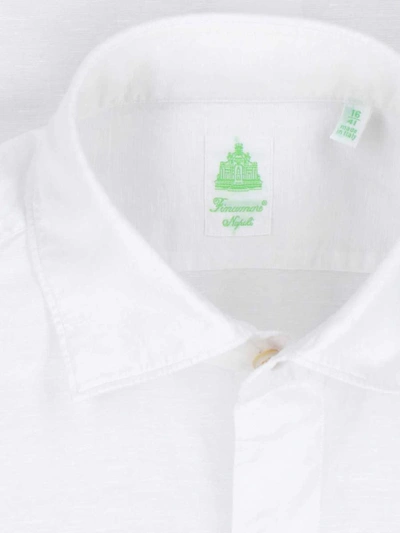 Shop Finamore Shirts In White