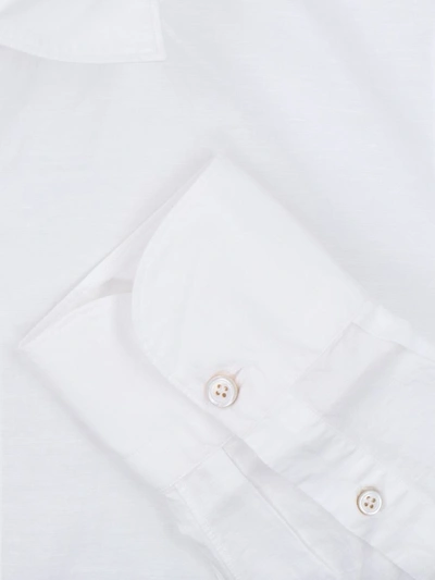 Shop Finamore Shirts In White