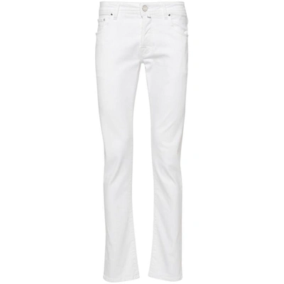 Shop Jacob Cohen Jeans In White