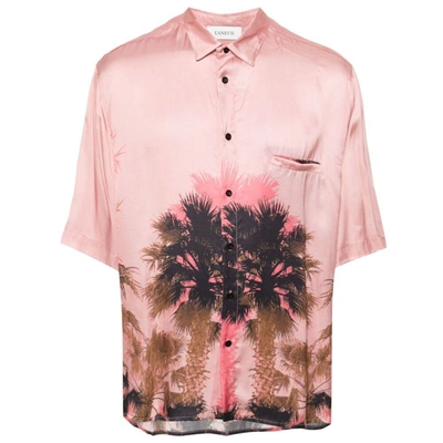 Shop Laneus Shirts In Pink