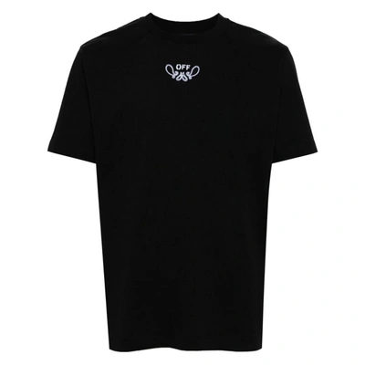 Shop Off-white T-shirts In Black/white