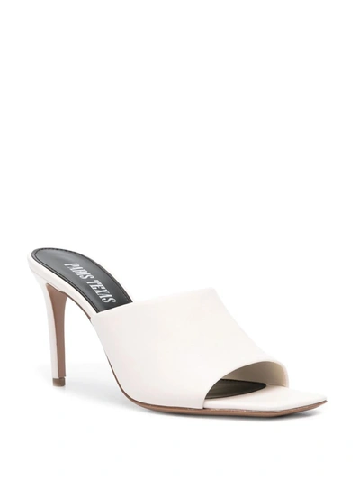 Shop Paris Texas Mules In Milk