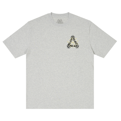 Pre-owned Palace Speaker P-3 T-shirt 'grey Marl'