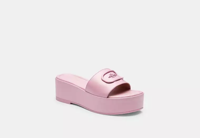 Shop Coach Outlet Eloise Sandal In Pink