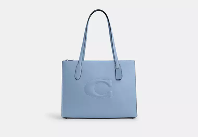 Shop Coach Outlet Nina Tote Bag In Blue