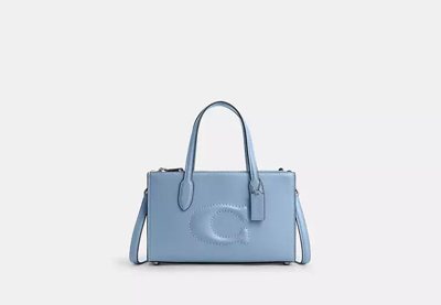 Shop Coach Outlet Nina Small Tote Bag In Blue