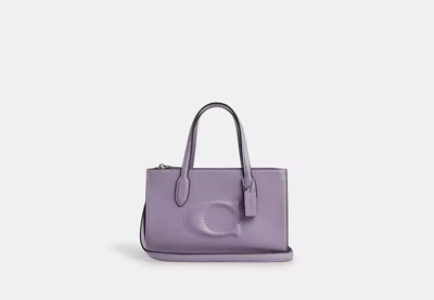 Shop Coach Outlet Nina Small Tote Bag In Purple
