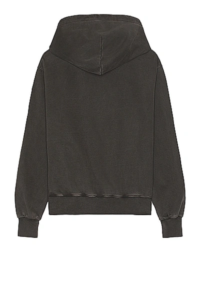 Shop Andersson Bell Essential Adsb Hearts Card Hoodie In Charcoal