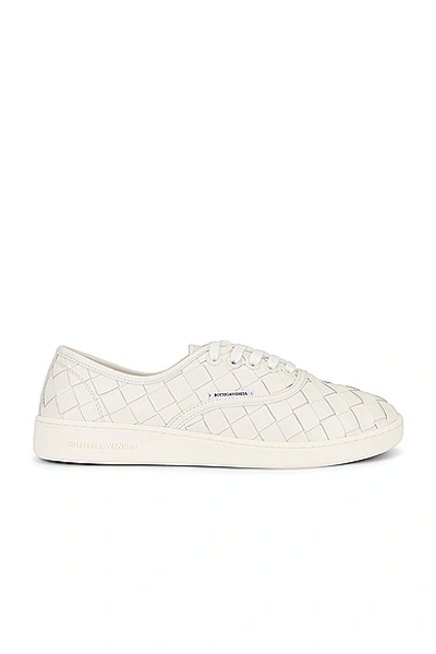 Shop Bottega Veneta Sawyer Lace Up Sneaker In White