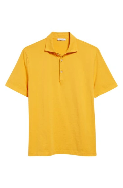 Shop Boglioli Cotton Polo In Yellow