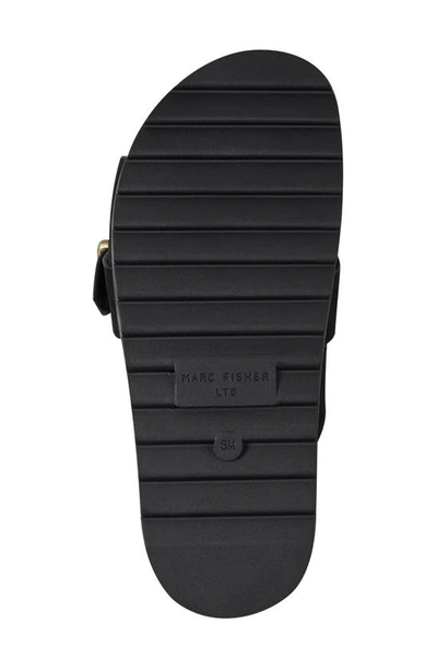Shop Marc Fisher Ltd Hattie Slide Sandal In Black