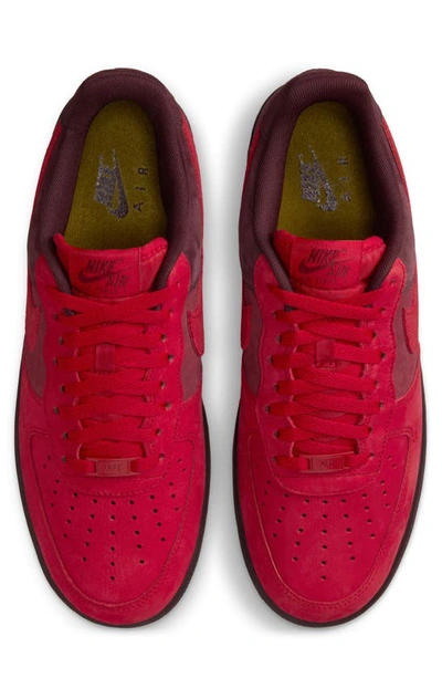 Shop Nike Air Force 1 '07 Sneaker In University Red/ University Red